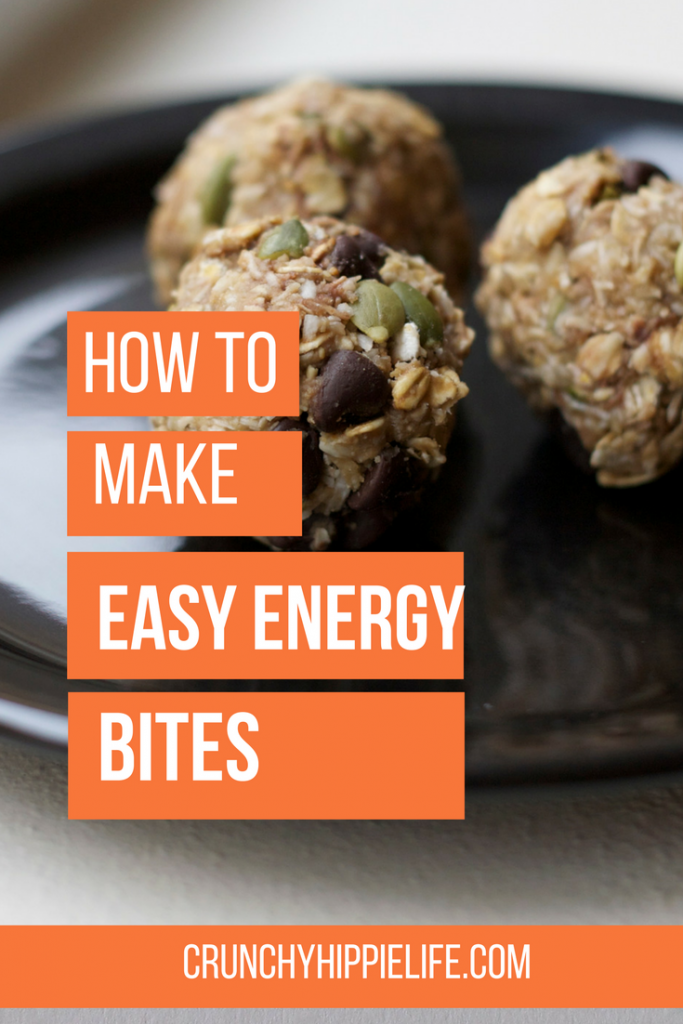 how to make easy energy bites, healthy snacks