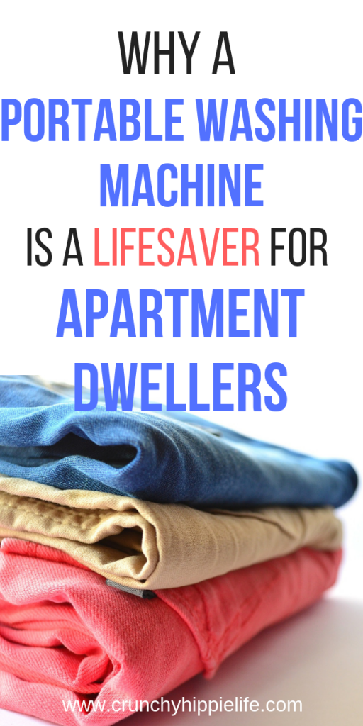 why a portable washing machine is a lifesaver for apartment dwellers